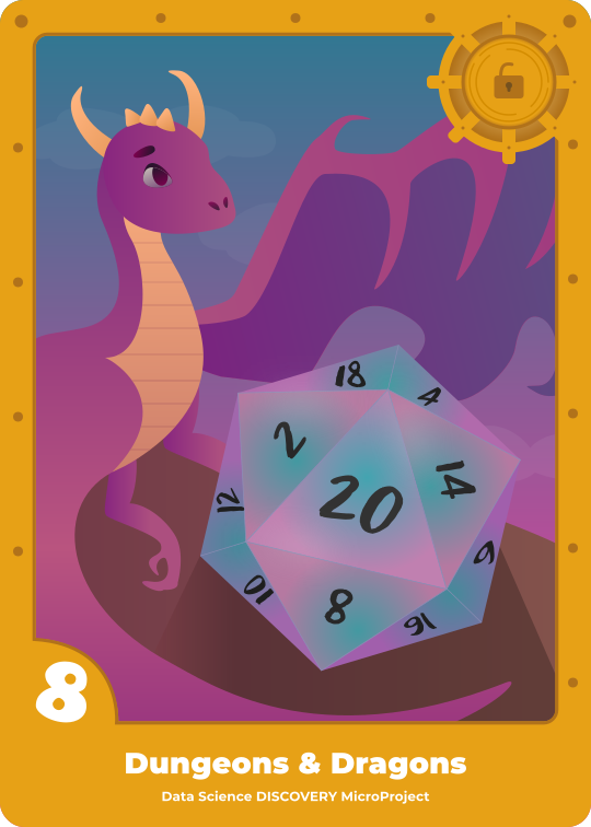 MicroProject collectable card